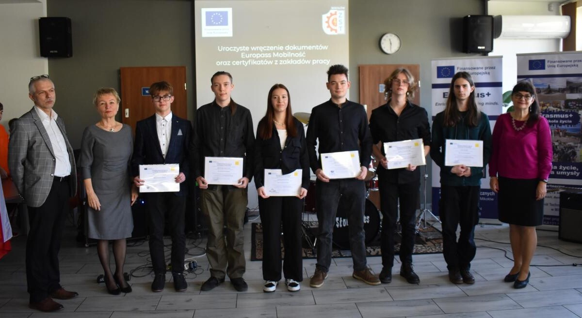 27 marca miało miejsce seminarium podsumowujące trzyletni projekt unijny Erasmus+, zrealizowany przez Zespół Szkół Technicznych w Mikołowie w latach 2022-2024 / fot. ZTS Mikołów