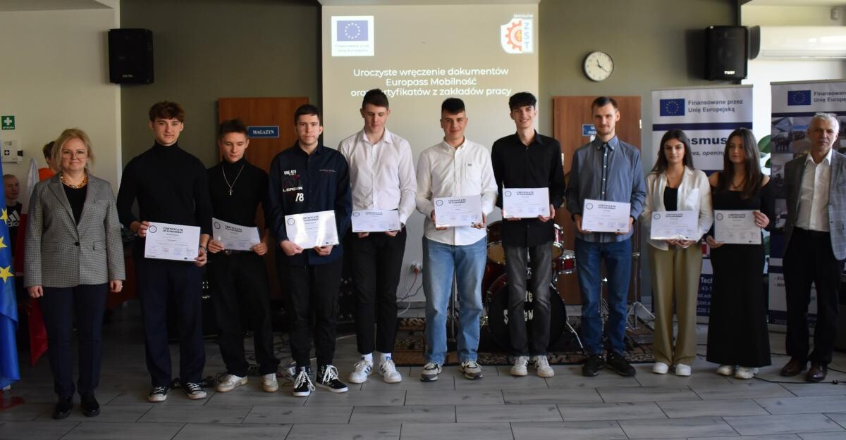 27 marca miało miejsce seminarium podsumowujące trzyletni projekt unijny Erasmus+, zrealizowany przez Zespół Szkół Technicznych w Mikołowie w latach 2022-2024 / fot. ZTS Mikołów