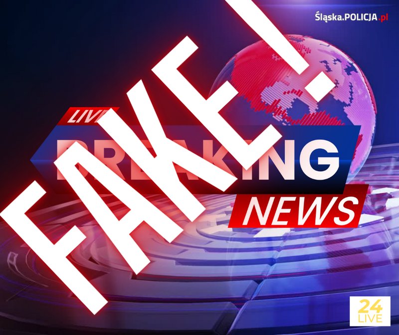 Śląska policja ostrzega przed fake newsami w związku z powodziami