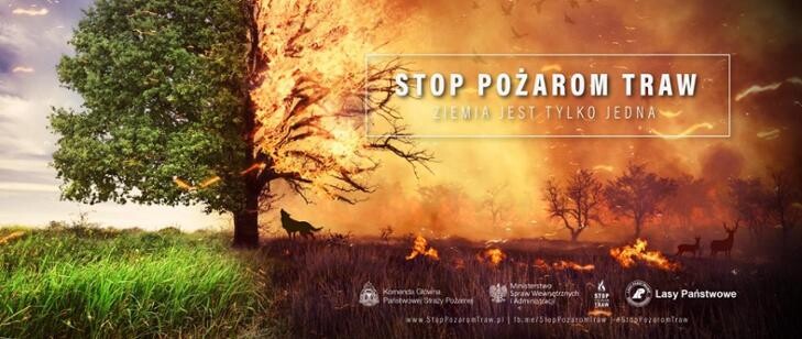 Stop pożarom traw 2022