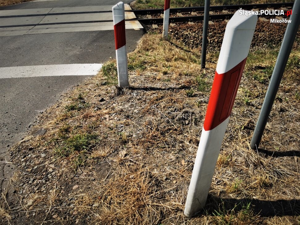 Policjanci z mikołowskiej komendy wyjaśniają okoliczności wypadku drogowego, do którego doszło na oznakowanym przejeździe kolejowym w jednej z dzielnic Orzesza.