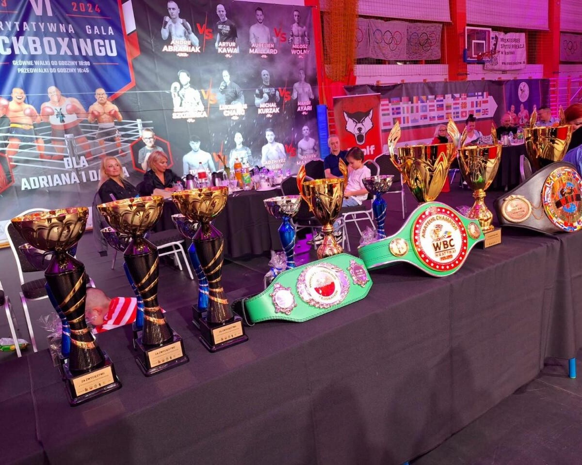 W sobotę tj. 16 marca br. w Hali Sportowej MOSiR odbyła się VI Charytatywna Gala Kickboxingu dla Adriana i Darka, którzy cierpią na bardzo poważne schorzenia / fot. Flash K1 Mikołów