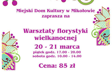 Warsztaty florystyki Wielkanocnej