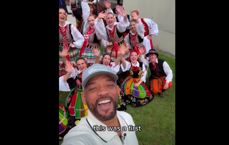 Will Smith w Mikołowie! Amerykański gwiazdor zachwycony występem śląskich studentów