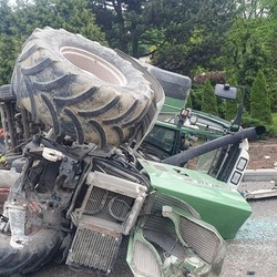 Wypadek na budowie drogi w Miko&#322;owie