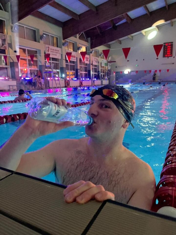 2 i 3 marca br. w mikołowskiej Krytej Pływalni „Aqua Plant” odbyła się kolejna edycja „Mikołowskiego 24 godzinnego Maratonu pływackiego” / fot. MOSir Mikołów