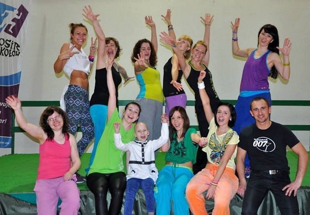 Zumba z Anitką - wernisaż wystawy fotografii